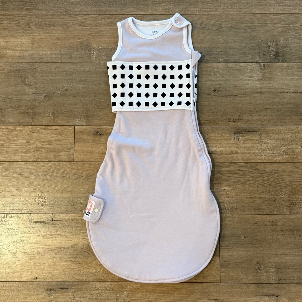 Nanit breathing wear sleeping bag lilac 3-6 mo